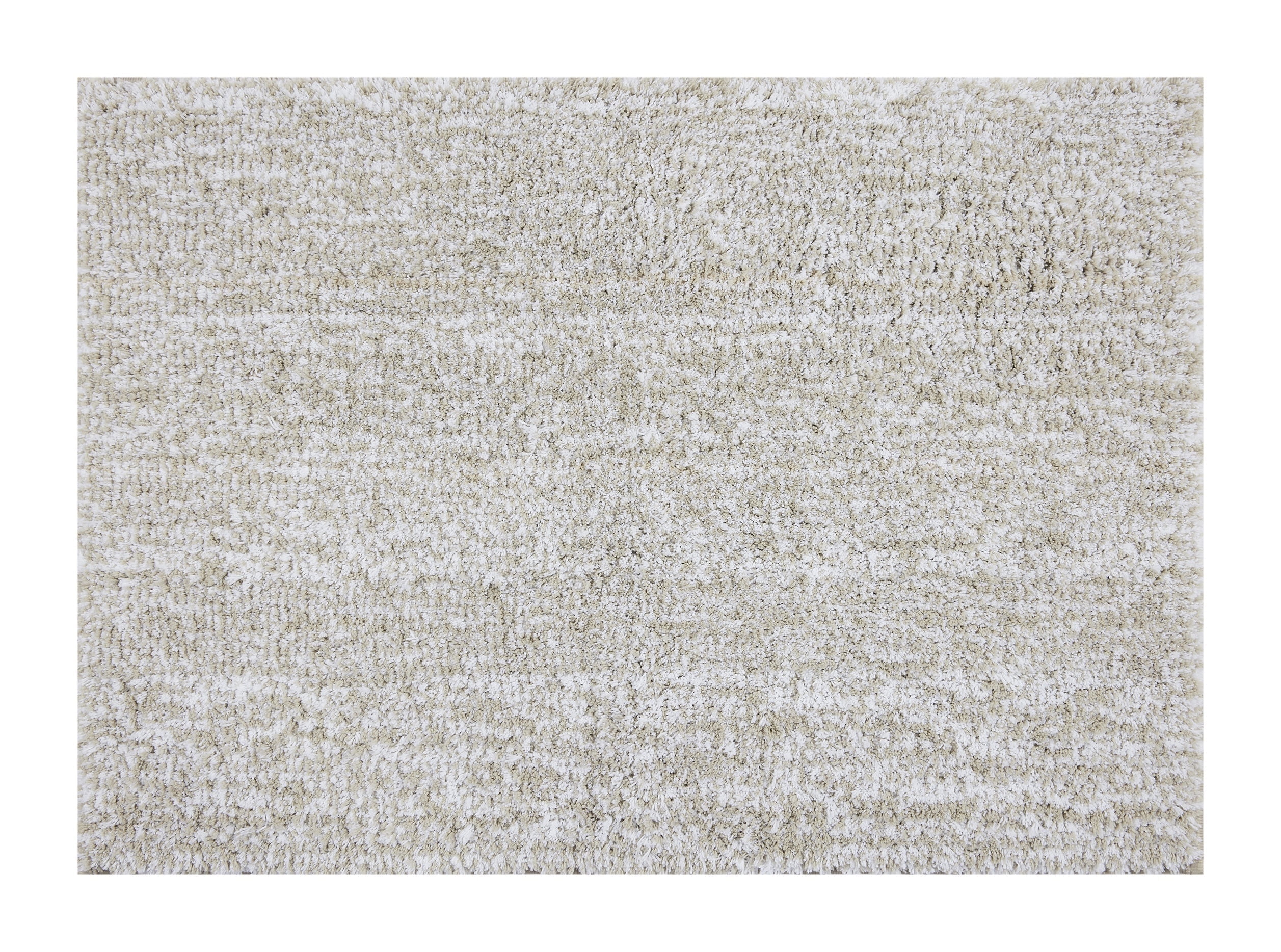 Mineral Spring Modern Luxury Mottled Polyester Tufted Bath Rug, Birch ...