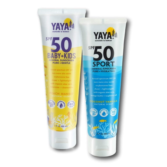 Mineral Sunscreen Bundle - Sport + Baby