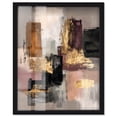 thumbnail image 1 of Mineral Texture Gold I Shadowbox Print Neutral Boho Art by Art Remedy, Black Frame, 20 x 24, 1 of 6