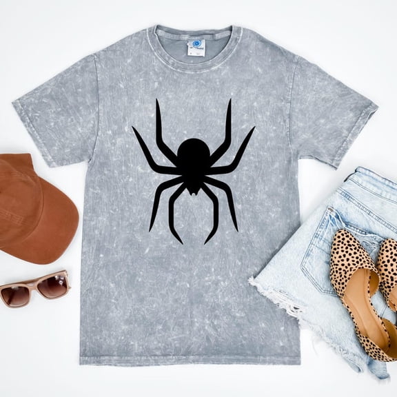 Mineral Wash TShirt, Vintage Spider Graphic Shirt, Pump Cover Spider Gothic Shirt, Retro Training Shirt, Spider Oversize, Retro Grunge Tee All Size S-5Xl