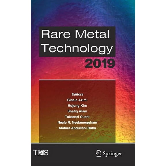 Minerals, Metals & Materials Rare Metal Technology 2019, (Hardcover)