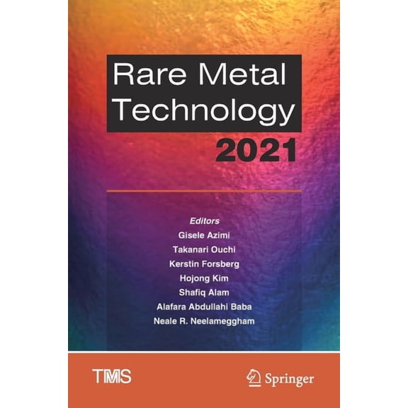 Minerals, Metals & Materials Rare Metal Technology 2021, (Paperback)