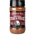 Miners Mix Steak MMF7 and Veggie All Purpose 100 Rub Seasoning Blend