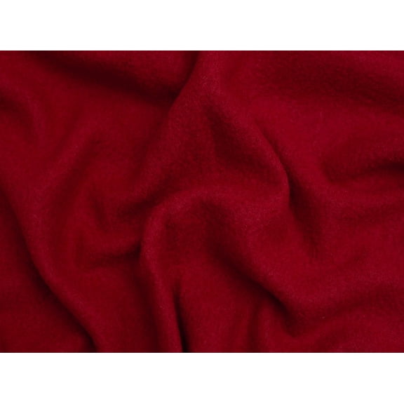 Minerva 100% Boiled Wool Coating Fabric Red - per yard