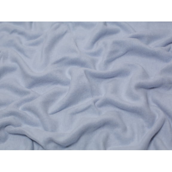 Minerva 100% Cotton Fleece Fabric Light Blue - per yard