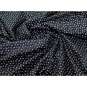 Minerva 100% Cotton Poplin Fabric Black - per yard
