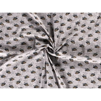 Minerva 100% Cotton Poplin Fabric Light Grey - per yard