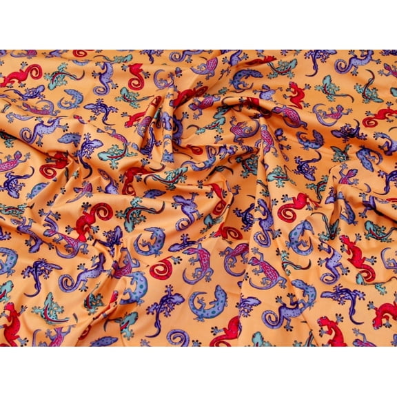Minerva 100% Cotton Poplin Fabric Peach - per yard