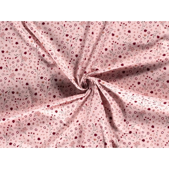 Minerva 100% Cotton Poplin Fabric Pink - per yard