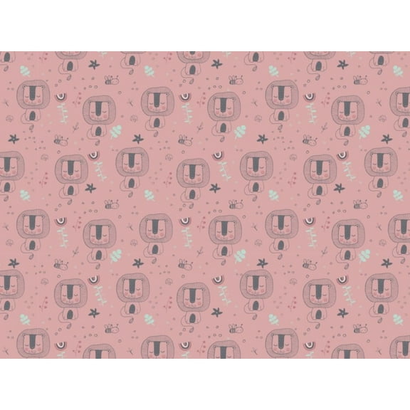 Minerva 100% Cotton Poplin Fabric Rose - per yard