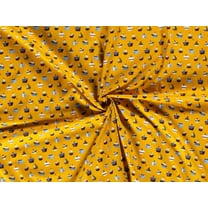 Minerva 100% Cotton Poplin Fabric Yellow - per yard