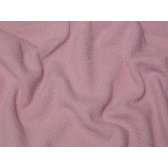 Minerva 100% Pure Wool Coating Fabric Light Pink - per yard