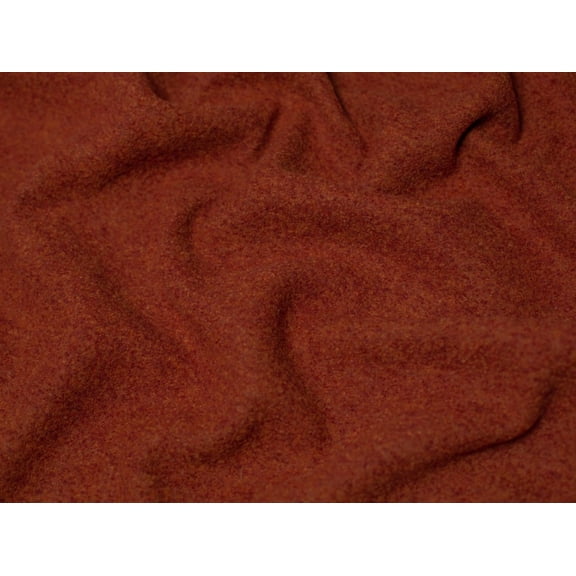 Minerva 100% Pure Wool Coating Fabric Terracotta - per yard