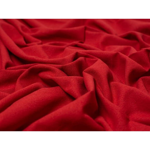 Minerva Blades Textured Cotton Linen Fabric New Rust - per yard