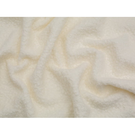 Minerva Boucle Textured Coating Fabric Cream - per yard