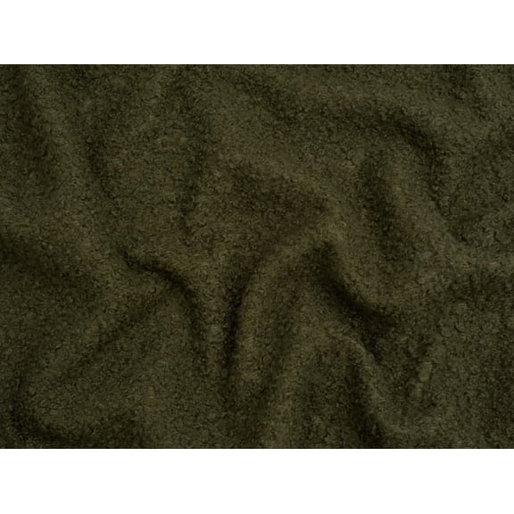 Minerva Boucle Textured Coating Fabric Forest Green - per yard