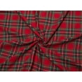 thumbnail image 1 of Minerva Brushed Cotton Flannel Fabric Red & Green - per yard, 1 of 1