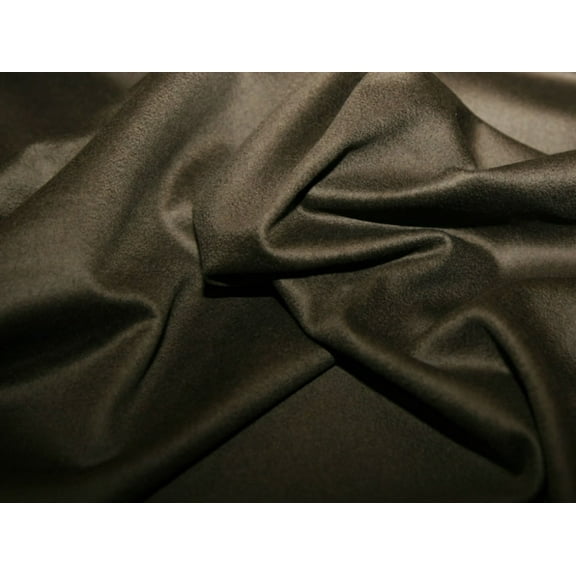 Minerva Cashmere Wool Coating Fabric Brown - per yard