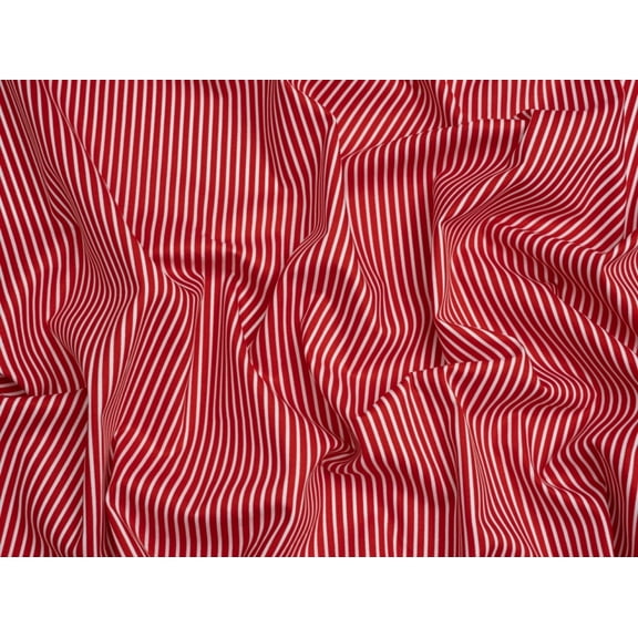 Minerva Core Range 100% Cotton Poplin Fabric Red - per yard