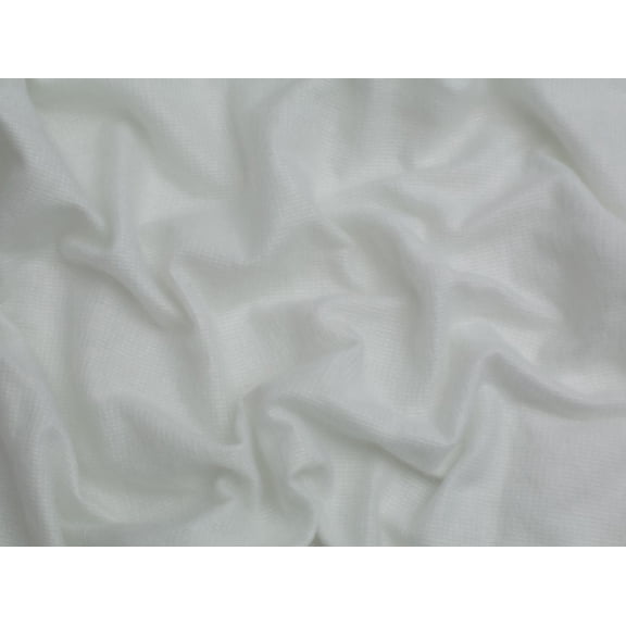 Minerva Core Range Bump Curtain Lining Fabric Cream - per yard