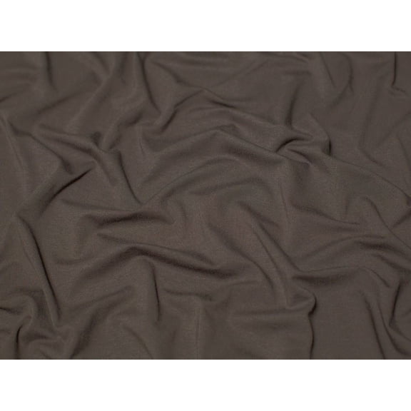 Minerva Core Range Luxury Viscose Jersey Stretch Knit Fabric Pewter - per yard