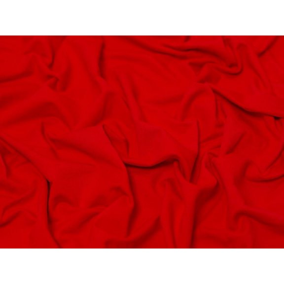 Minerva Core Range Medium Loop Back French Terry Stretch Knit Fabric Red - per yard