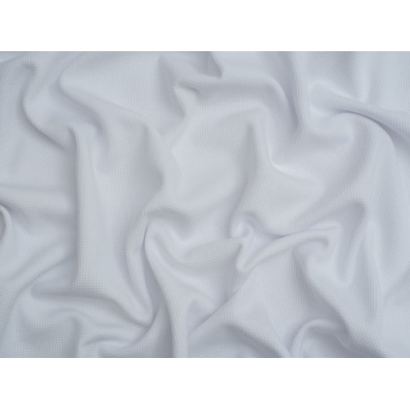 Minerva Core Range Mini Waffle Textured Stretch Knit Fabric - per yard