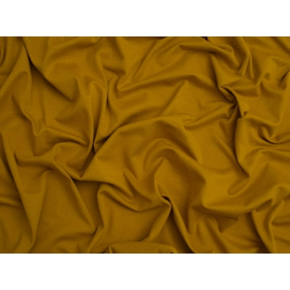 Minerva Core Range Organic Cotton Jersey Stretch Knit Fabric - per yard