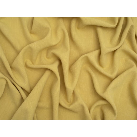 Minerva Core Range Soft Viscose Linen Blend Fabric Chartreuse - per yard