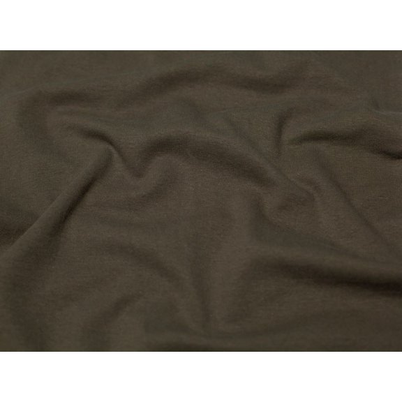 Minerva Core Range Tubular Ribbing Stretch Knit Fabric Mink - per yard