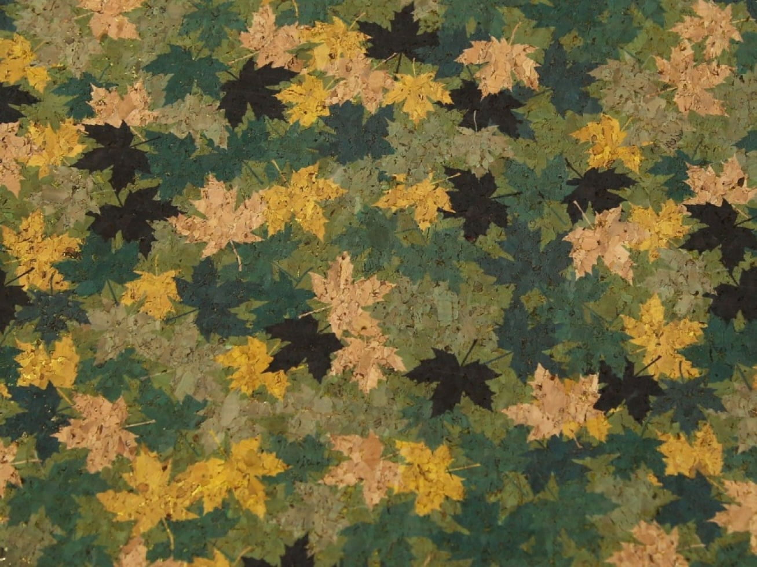 Minerva Cork Leather Fabric Green - per yard