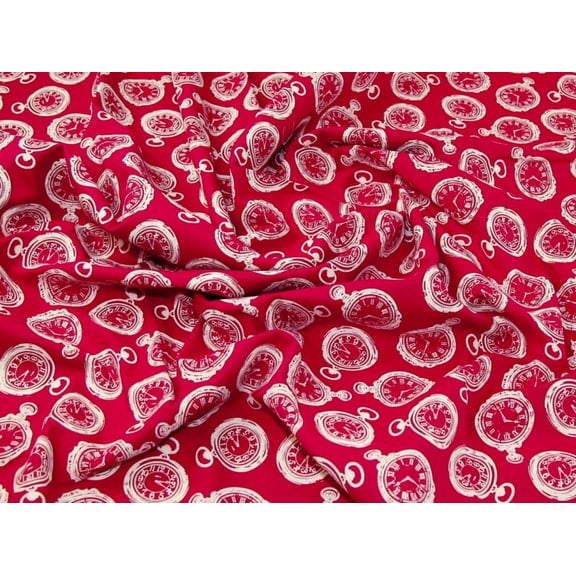 Minerva Cotton Canvas Fabric Cerise Pink - per yard