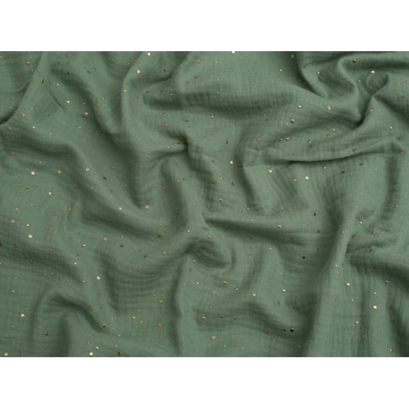 Minerva Cotton Double Gauze Fabric Mint Green - per yard