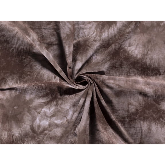 Minerva Cotton Double Gauze Fabric Taupe - per yard