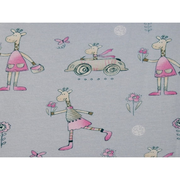 Minerva Cotton Jersey Stretch Knit Fabric Grey - per yard