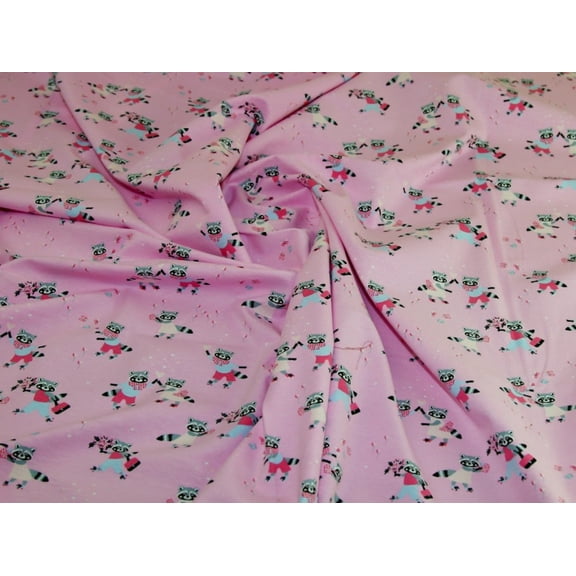 Minerva Cotton Jersey Stretch Knit Fabric Pink - per yard