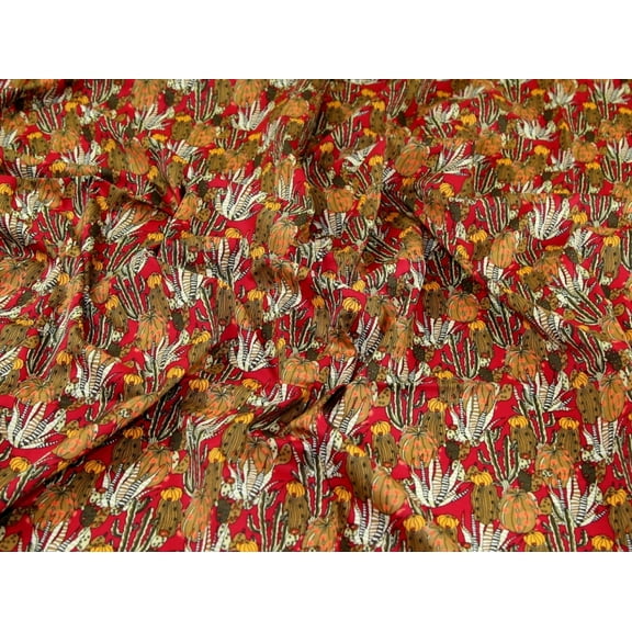 Minerva Cotton Lawn Fabric Cherry - per yard
