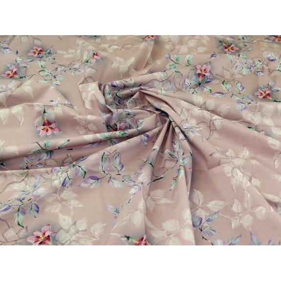 Minerva Cotton Lawn Fabric Lavender - per yard