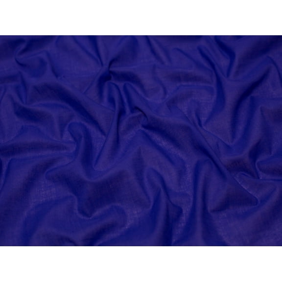 Minerva Cotton Voile Fabric Cobalt Blue - per yard