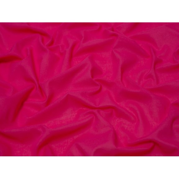 Minerva Cotton Voile Fabric Fuchsia Pink - per yard