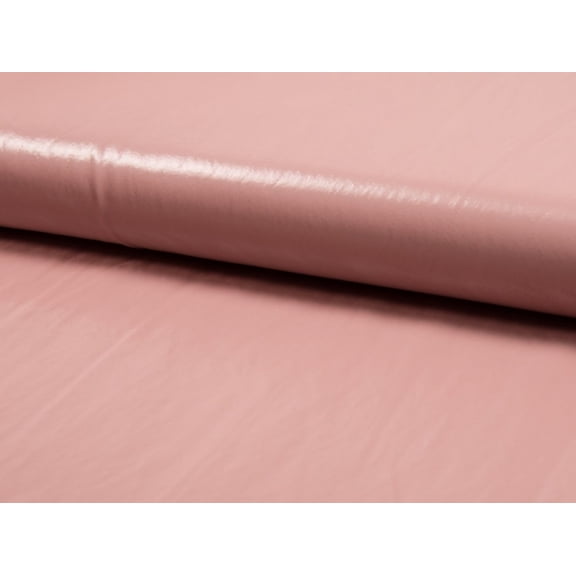 Minerva Creased PU Vinyl Fabric Blush Pink - per yard