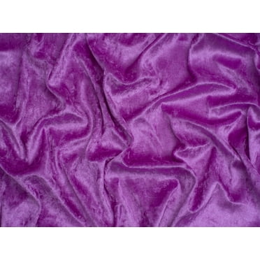 Minerva Crush Velvet Stretch Knit Fabric Mauve - per yard