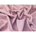 thumbnail image 1 of Minerva Deadstock Lurex Fleece Back Sweatshirt Stretch Knit Fabric Pink - per yard, 1 of 2