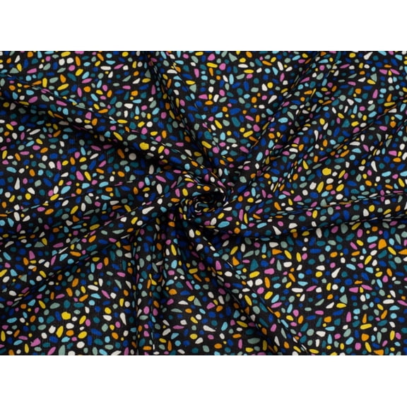 Minerva Exclusive Candy Confetti Linen Viscose Blend Fabric - per yard