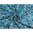 thumbnail image 1 of Minerva Exclusive Popcorn Jelly Viscose Challis Fabric Pacific - per yard, 1 of 6