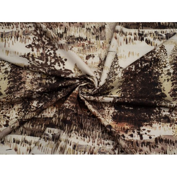 Minerva Exclusive Western Grove Viscose Challis Fabric - per yard