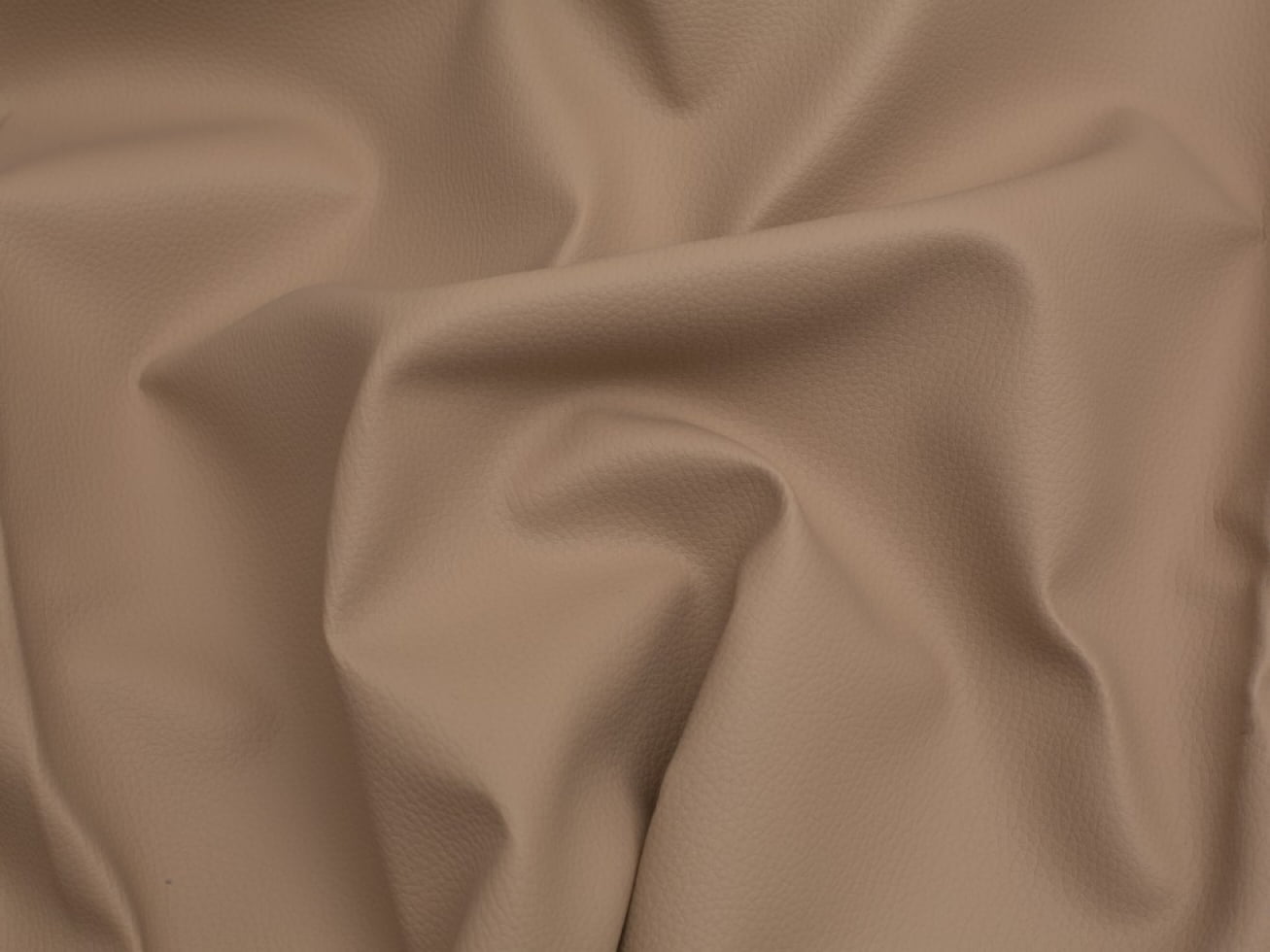 Minerva Fire Retardant Faux Leather Fabric Beige - per yard