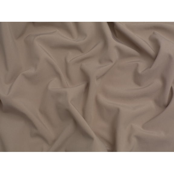Minerva Fleece Back Soft Shell Coating Fabric Cream - per yard