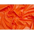 thumbnail image 1 of Minerva Glossy PVC Vinyl Fabric Orange - per yard, 1 of 2