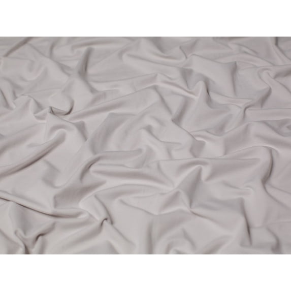 Minerva Heavy Cotton Jersey Stretch Knit Fabric Dove Grey - per yard